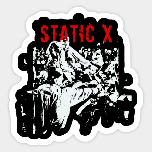 static x get it on Sticker